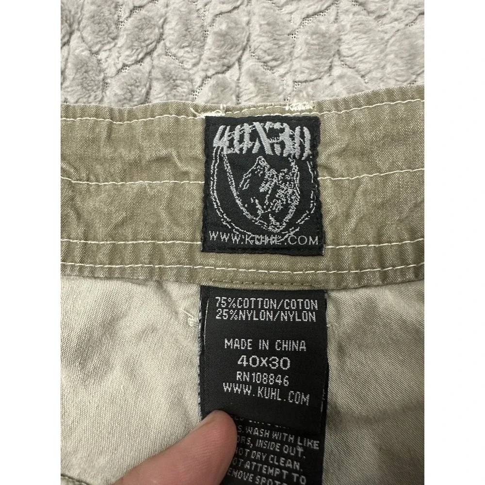 Kuhl Revolvr Men's 40 x 30  Vintage Patina Dye Lightweight Hiking Pants